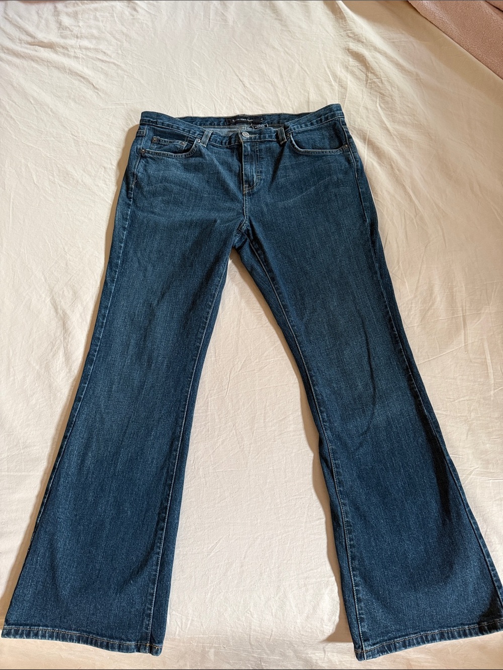 Dark Blue Women's Flare Jeans